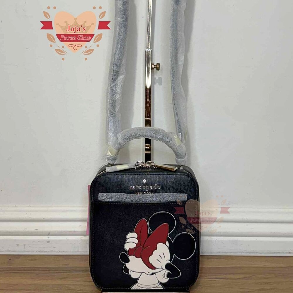 ❤️Kate Spade Disney X Saffiano PVC Minnie Mouse Vanity ❤️